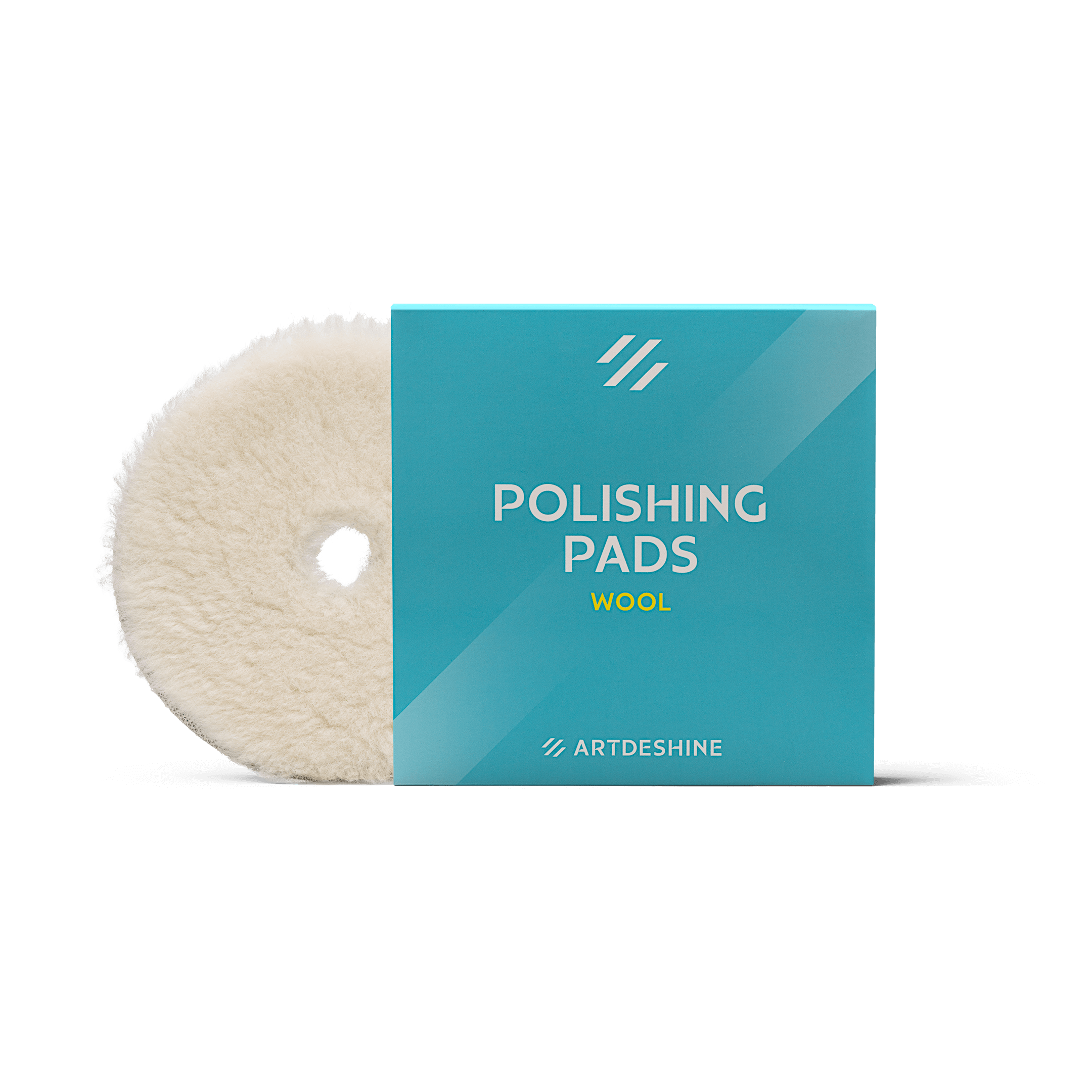 Artdeshine W2 WOOL PAD 5" 15MM WOOL LENGTH MEDIUM CORRECTION