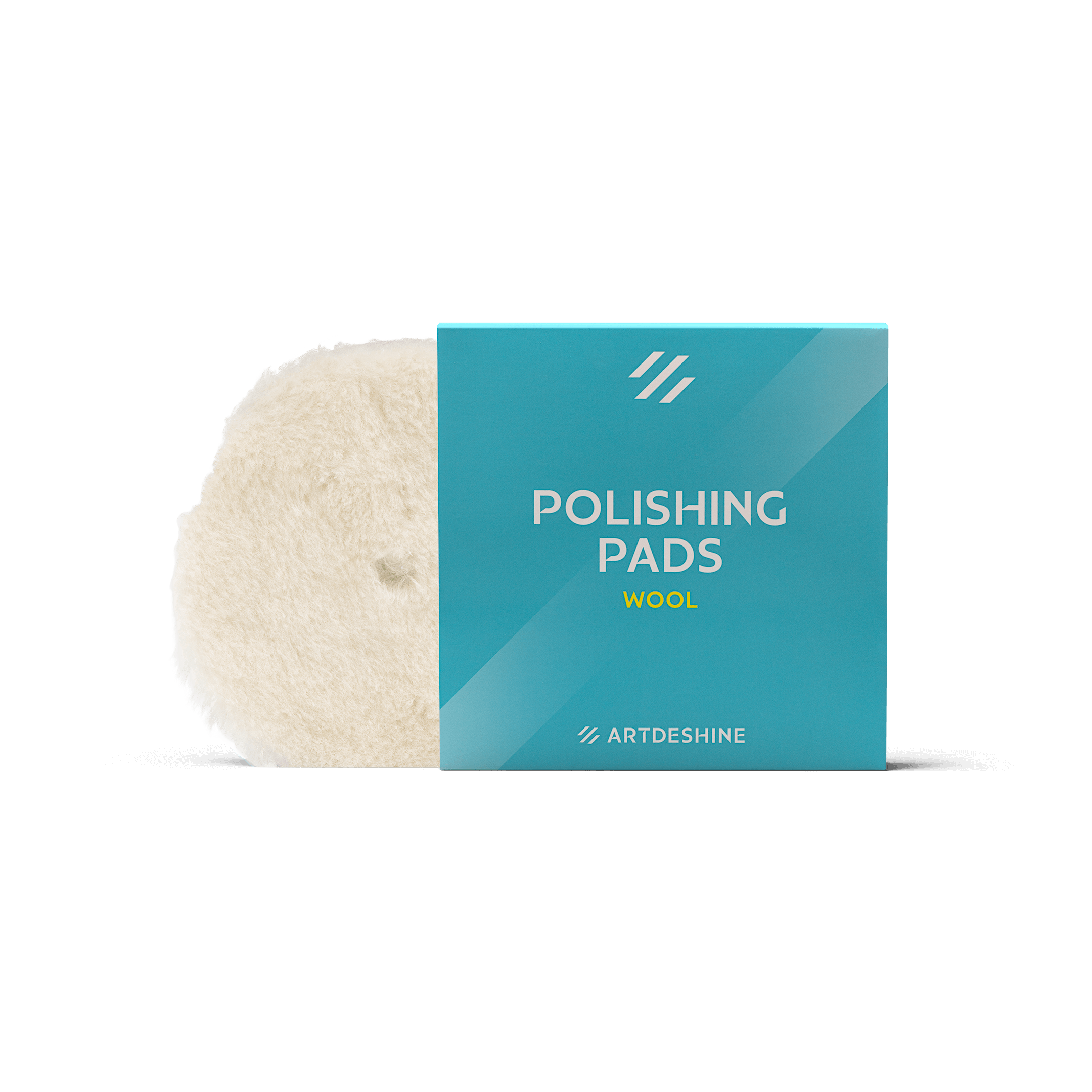 Artdeshine W3 WOOL PAD 5" 18MM WOOL LENGTH MEDIUM POLISH