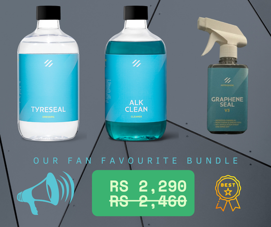 Fan Favourite Bundle (1 GSeal, 1 AlkClean Shampoo, 1 Tyre Seal)
