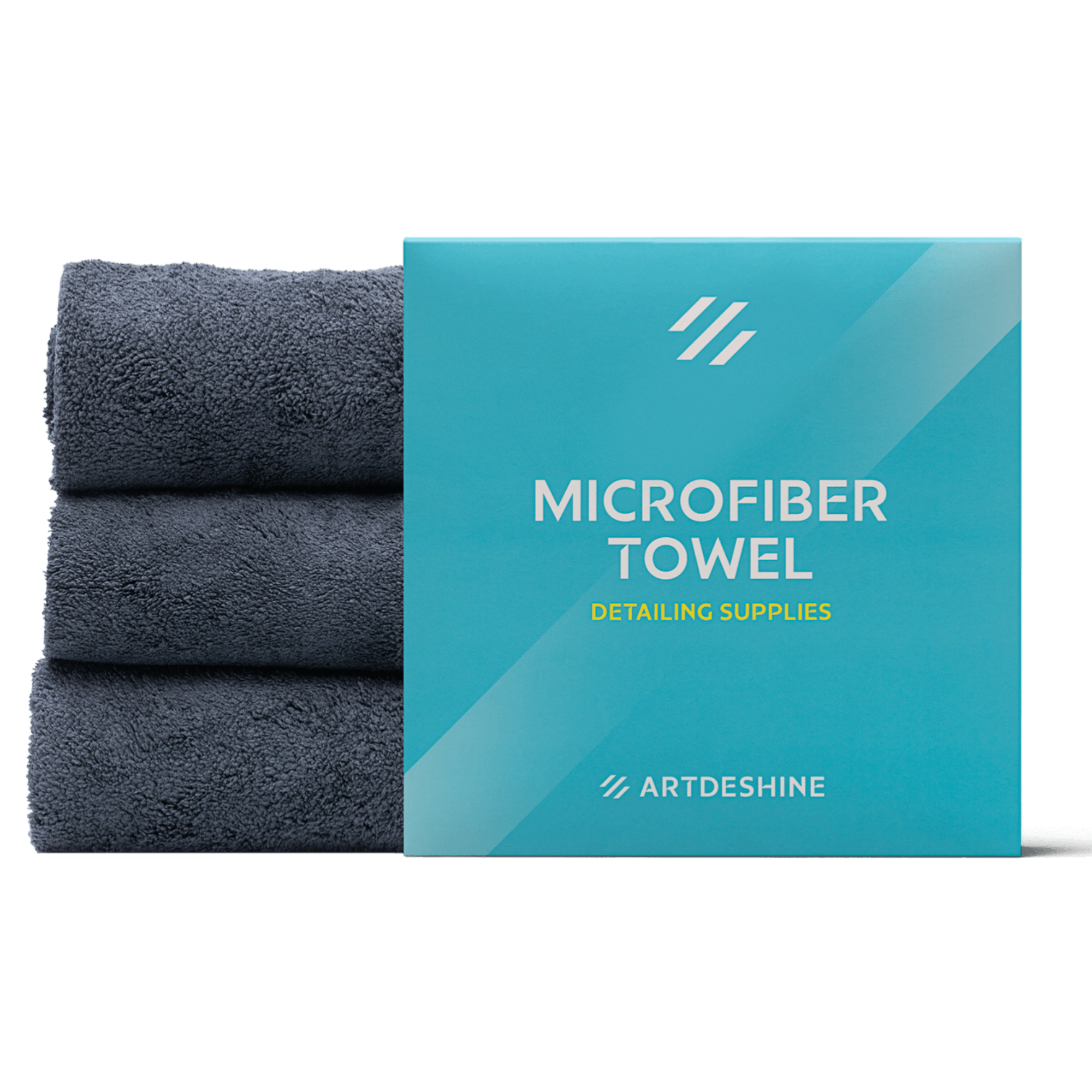 Artdeshine High Quality Micro-Fiber Towels  (1x600 GSM & 1x320 GSM)