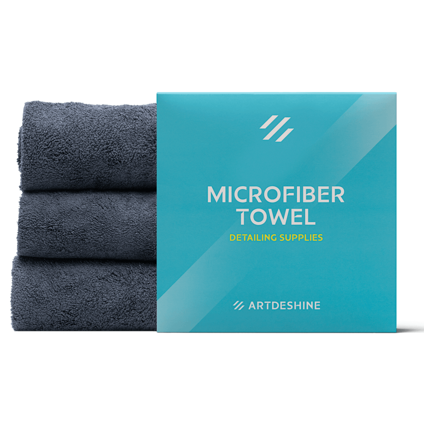 Artdeshine High Quality Micro-Fiber Towels  (1x600 GSM & 1x320 GSM)
